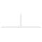 Ekena Millwork Portland Architectural Grade PVC Gable Bracket, 108"W x 36"H x 2"D x 4"F, 8/12 Pitch GBP108X36X0204POR00 - alternate 3